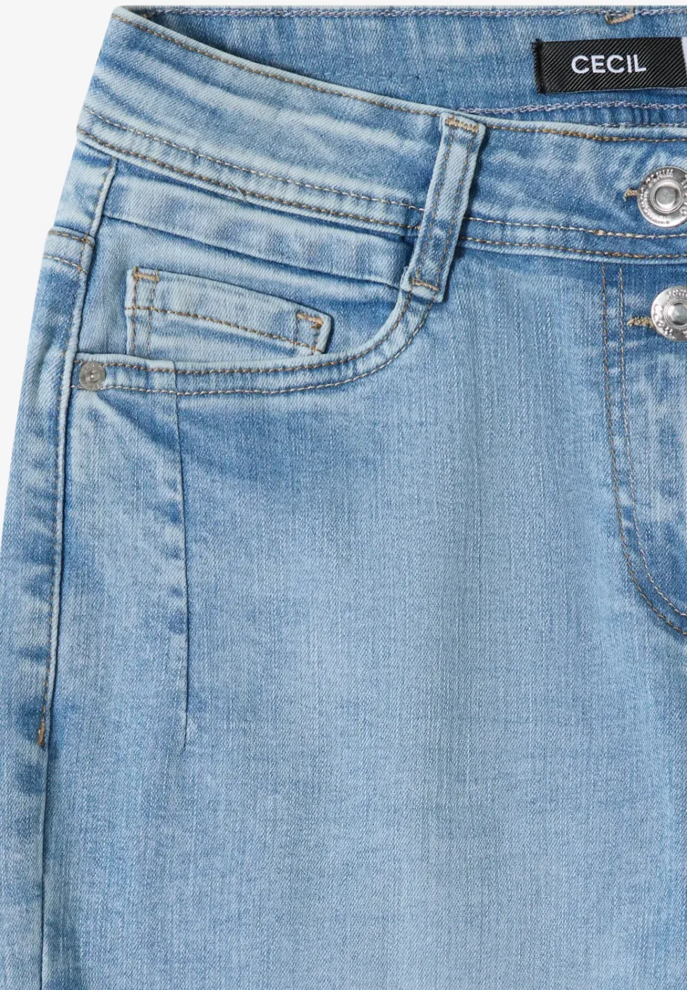 High Waist Barrel Leg Jeans in Loose Fit