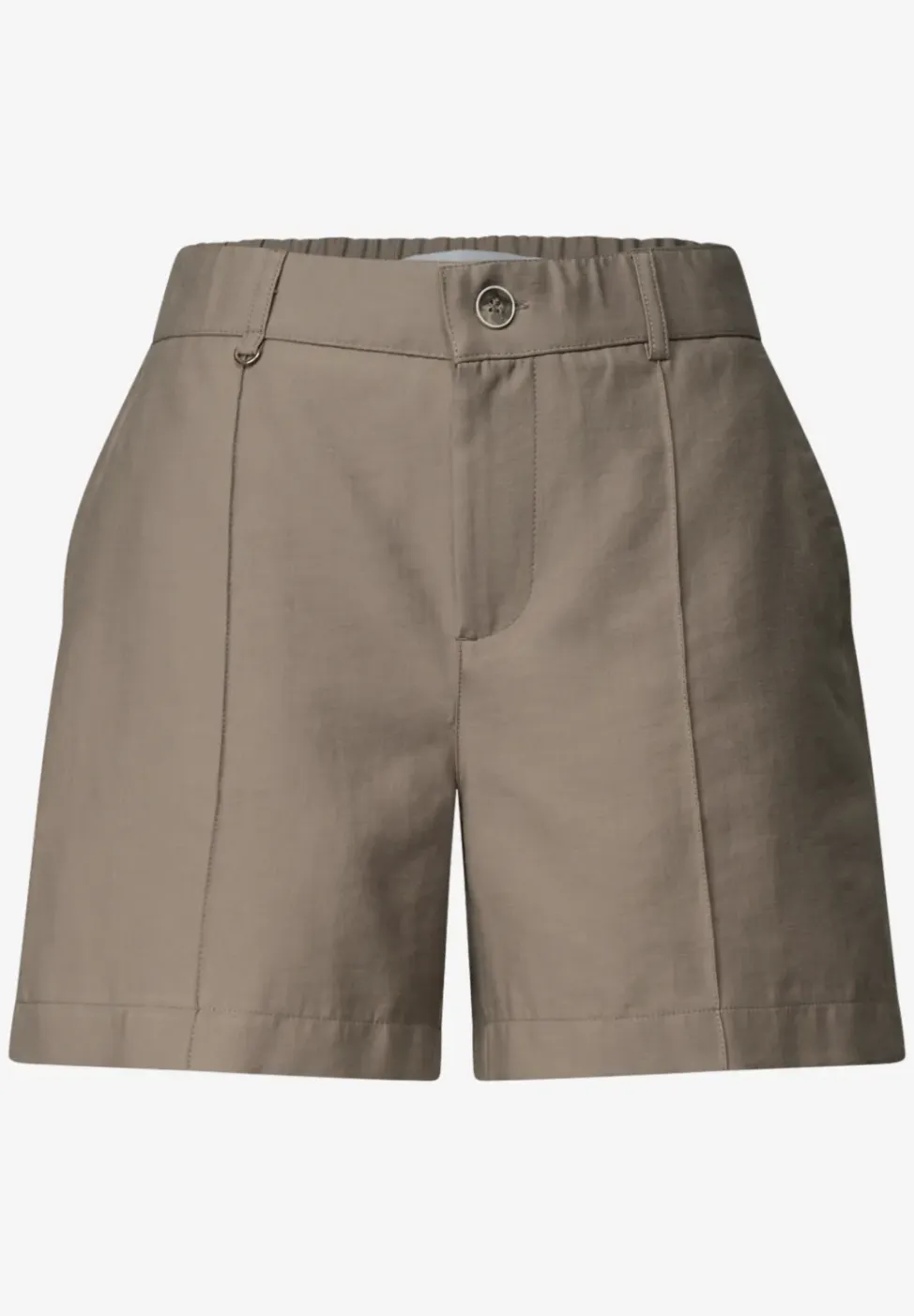 High Waist Bermuda in casual pasvorm