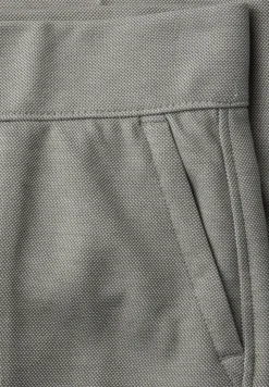 High Waist broek met wijde pijpen in casual pasvorm