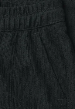High Waist broek met wijde pijpen in casual pasvorm