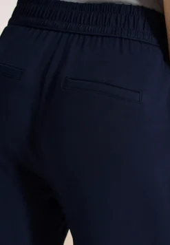 High Waist broek met wijde pijpen in Loose Fit