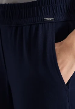 High Waist broek met wijde pijpen in Loose Fit