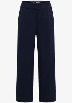 High Waist broek met wijde pijpen in Loose Fit
