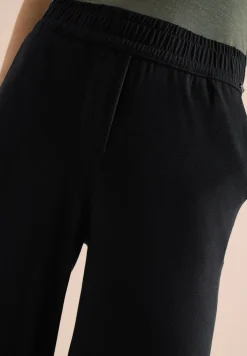 High Waist broek met wijde pijpen in Loose Fit