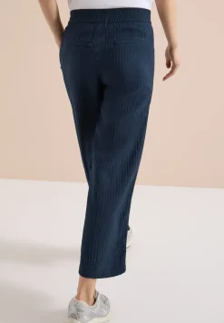 High Waist broek met wijde pijpen in Loose Fit