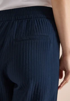 High Waist broek met wijde pijpen in Loose Fit