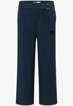High Waist broek met wijde pijpen in Loose Fit