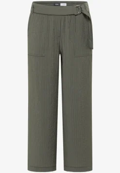 High Waist broek met wijde pijpen in Loose Fit
