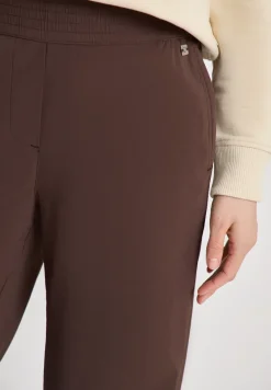 High Waist broek met wijde pijpen in Loose Fit
