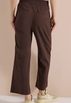 High Waist broek met wijde pijpen in Loose Fit