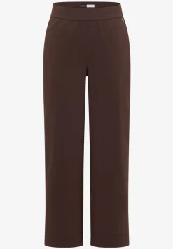 High Waist broek met wijde pijpen in Loose Fit