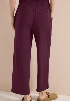 High Waist broek met wijde pijpen in Loose Fit