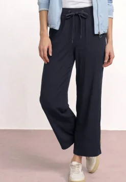 High Waist broek met wijde pijpen in Loose Fit