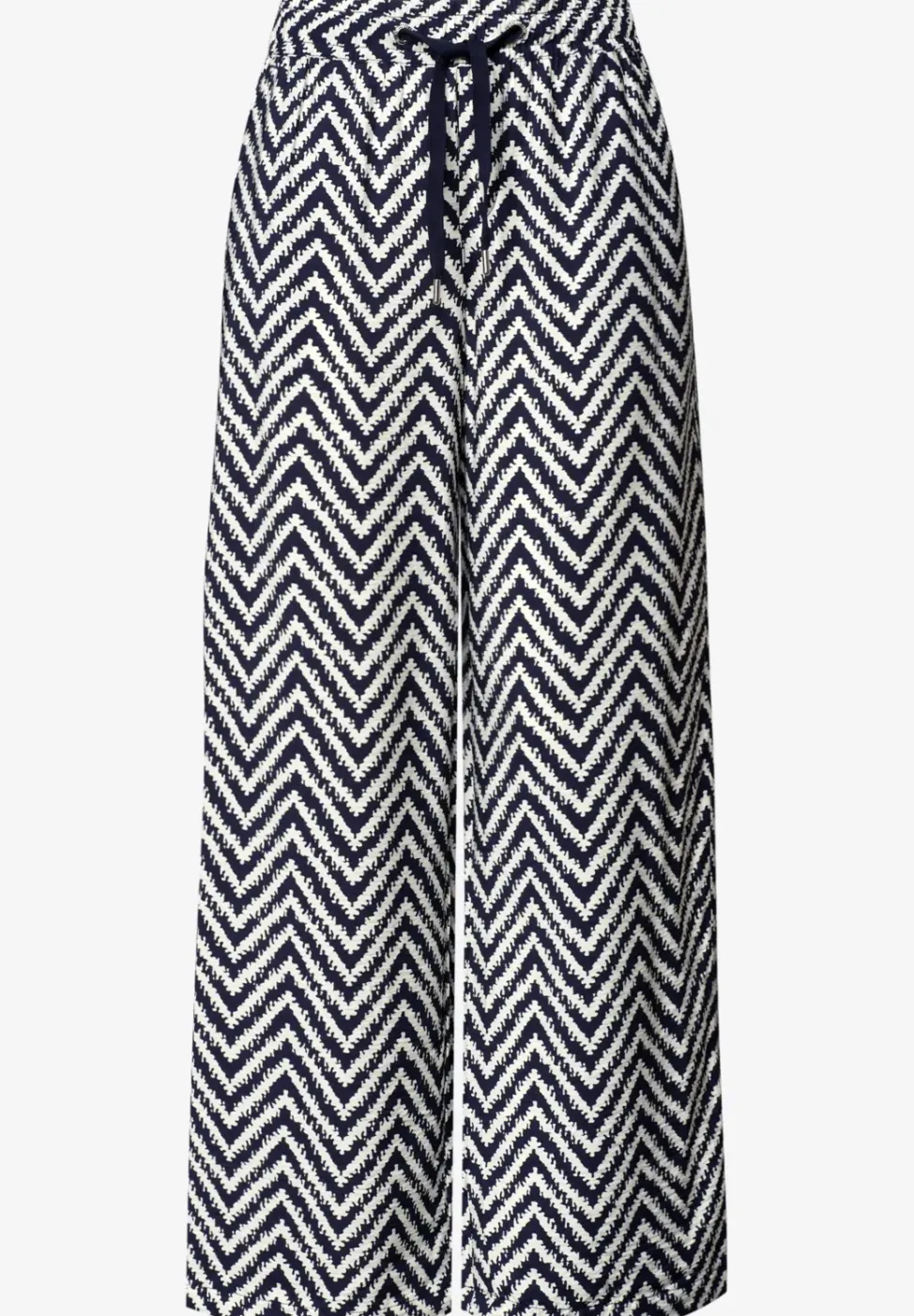 High Waist broek met wijde pijpen in Loose Fit