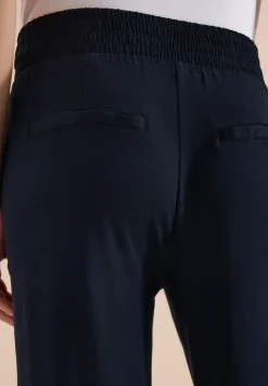 High Waist broek met wijde pijpen in Loose Fit