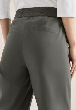 High Waist broek met wijde pijpen in Loose Fit