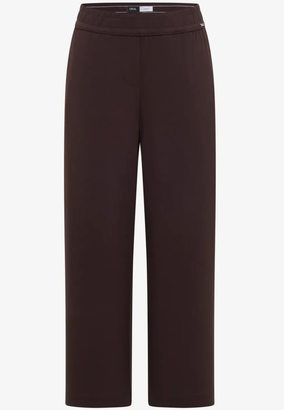 High Waist broek met wijde pijpen in Loose Fit