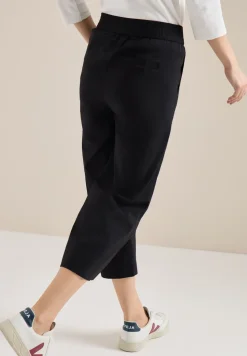 High Waist broek met wijde pijpen in Loose Fit