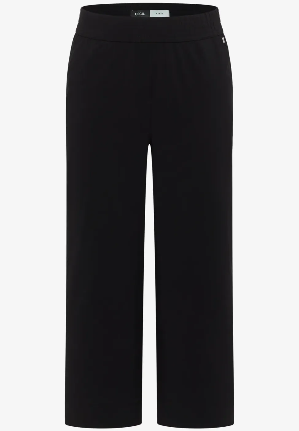 High Waist broek met wijde pijpen in Loose Fit