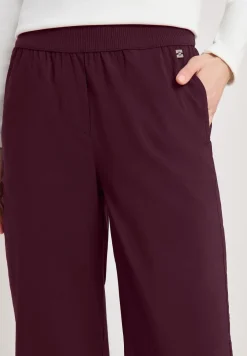 High Waist broek met wijde pijpen in Loose Fit