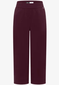 High Waist broek met wijde pijpen in Loose Fit