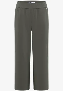 High Waist broek met wijde pijpen in Loose Fit