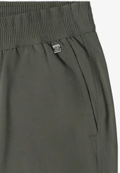 High Waist broek met wijde pijpen in Loose Fit