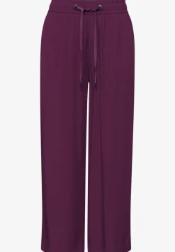 High Waist broek met wijde pijpen in Loose Fit