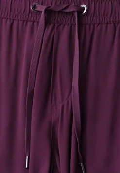 High Waist broek met wijde pijpen in Loose Fit
