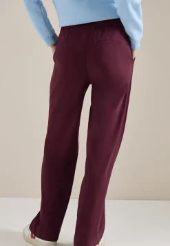 High Waist broek met wijde pijpen in Loose Fit