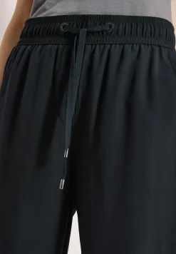 High Waist broek met wijde pijpen in Loose Fit