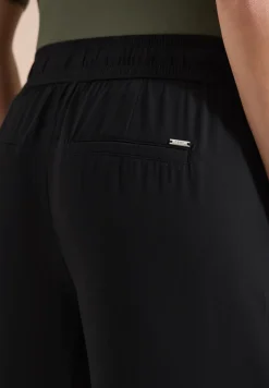 High Waist broek met wijde pijpen in Loose Fit