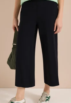 High Waist broek met wijde pijpen in Loose Fit