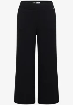 High Waist broek met wijde pijpen in Loose Fit