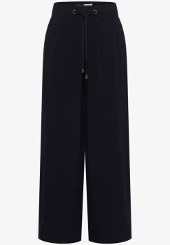 High Waist broek met wijde pijpen in Loose Fit