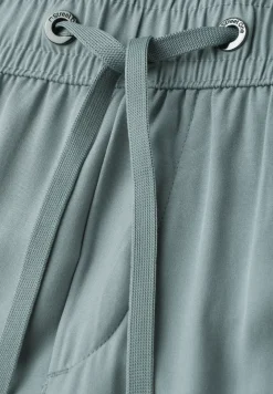 High Waist broek met wijde pijpen in Loose Fit
