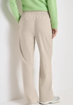High Waist broek met wijde pijpen in Loose Fit