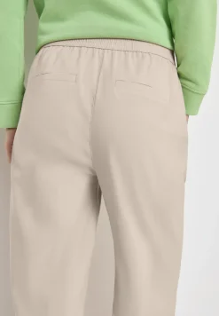 High Waist broek met wijde pijpen in Loose Fit