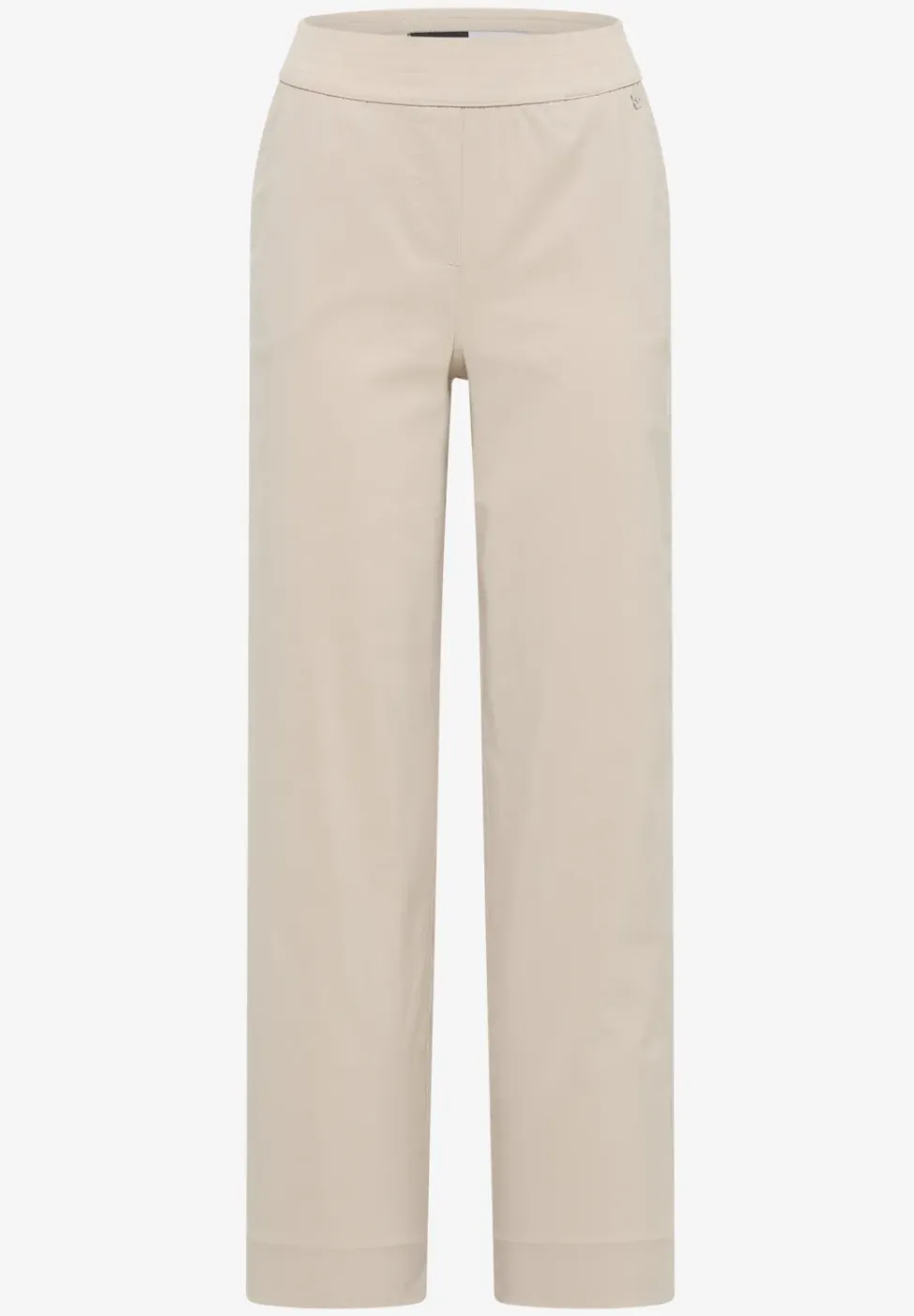 High Waist broek met wijde pijpen in Loose Fit