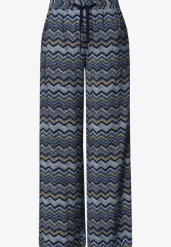High Waist broek met wijde pijpen in Loose Fit