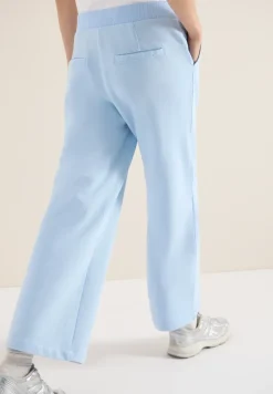 High Waist broek met wijde pijpen in Loose Fit