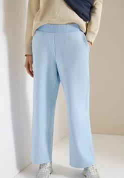 High Waist broek met wijde pijpen in Loose Fit
