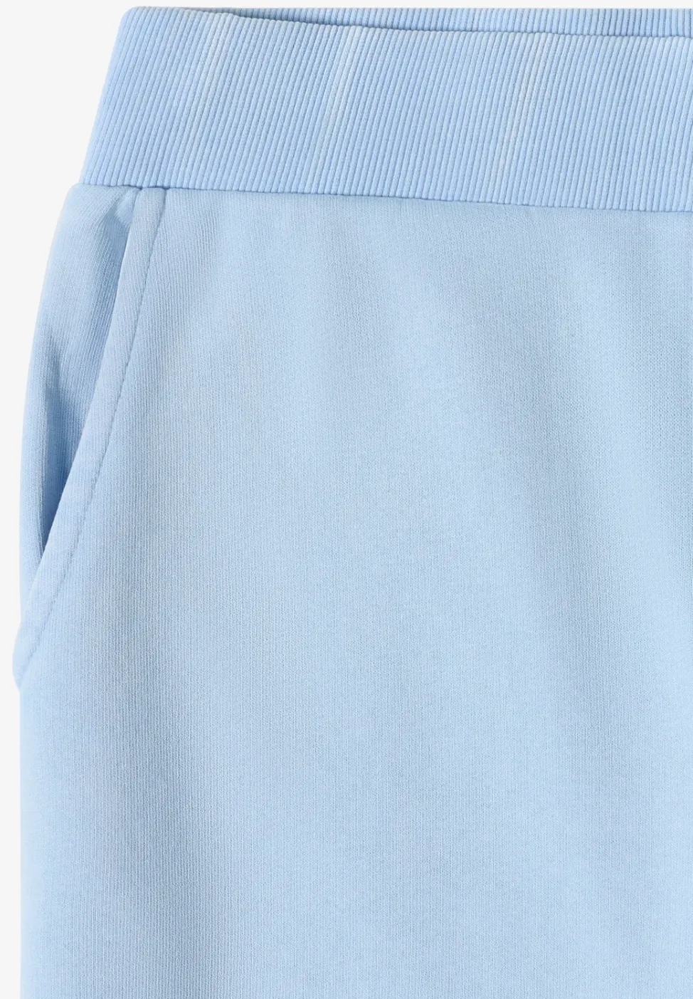 High Waist broek met wijde pijpen in Loose Fit