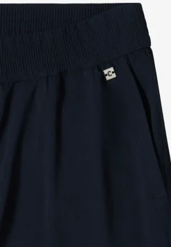 High Waist broek met wijde pijpen in Loose Fit