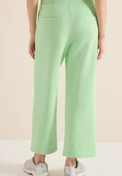 High Waist broek met wijde pijpen in Loose Fit