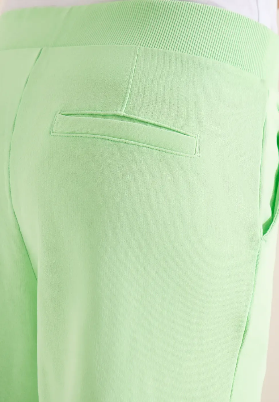 High Waist broek met wijde pijpen in Loose Fit