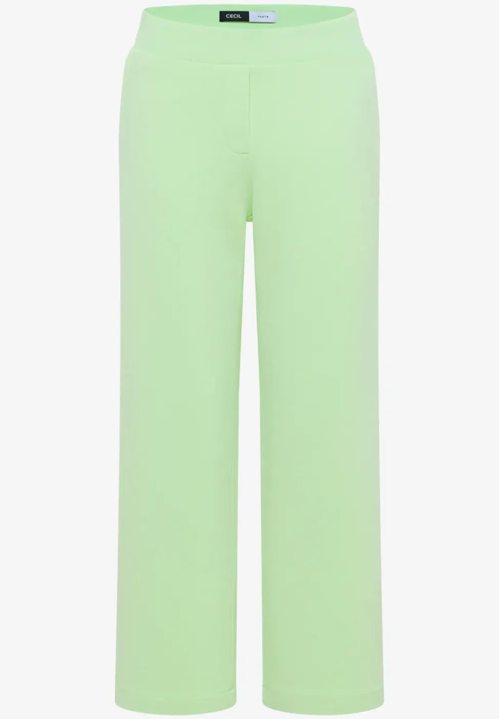 High Waist broek met wijde pijpen in Loose Fit