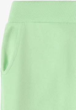 High Waist broek met wijde pijpen in Loose Fit