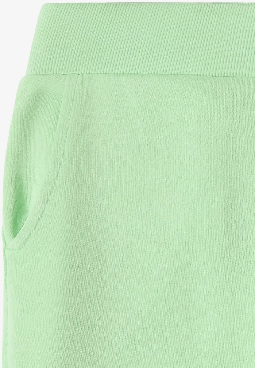 High Waist broek met wijde pijpen in Loose Fit