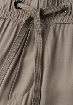 High Waist broek met wijde pijpen in Loose Fit